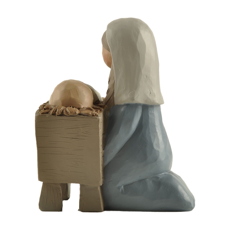 8.5CM ‘Best. Gift. Ever.’ Mary With Baby Jesus For Home Decor Polyresin Decoration-GOON- Home Decoration, Christmas Decoration, Halloween Decor, Harvest Decor, Easter Decor, Thanksgiving Day Decor, Party Decor