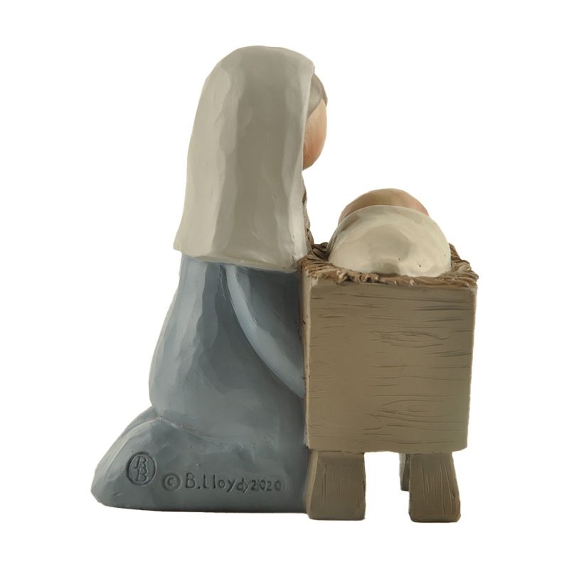 8.5CM ‘Best. Gift. Ever.’ Mary With Baby Jesus For Home Decor Polyresin Decoration-GOON- Home Decoration, Christmas Decoration, Halloween Decor, Harvest Decor, Easter Decor, Thanksgiving Day Decor, Party Decor