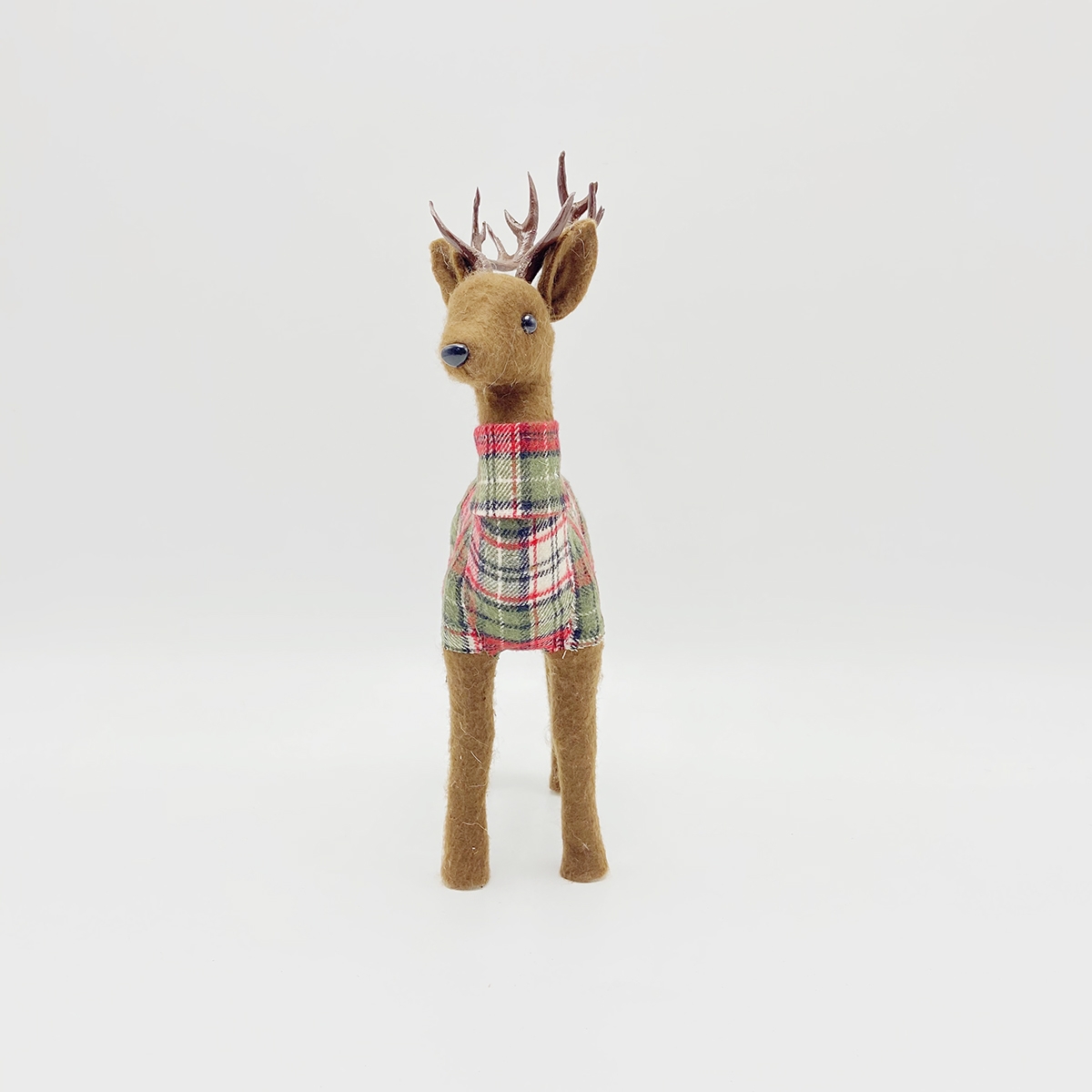 A130  01  11*6*20CM Felted Reindeer Animal Figurines Christmas Decoration-GOON- Christmas Decoration, Halloween Decor, Harvest Decor, Easter Decor, Thanksgiving Day Decor, Party Decor