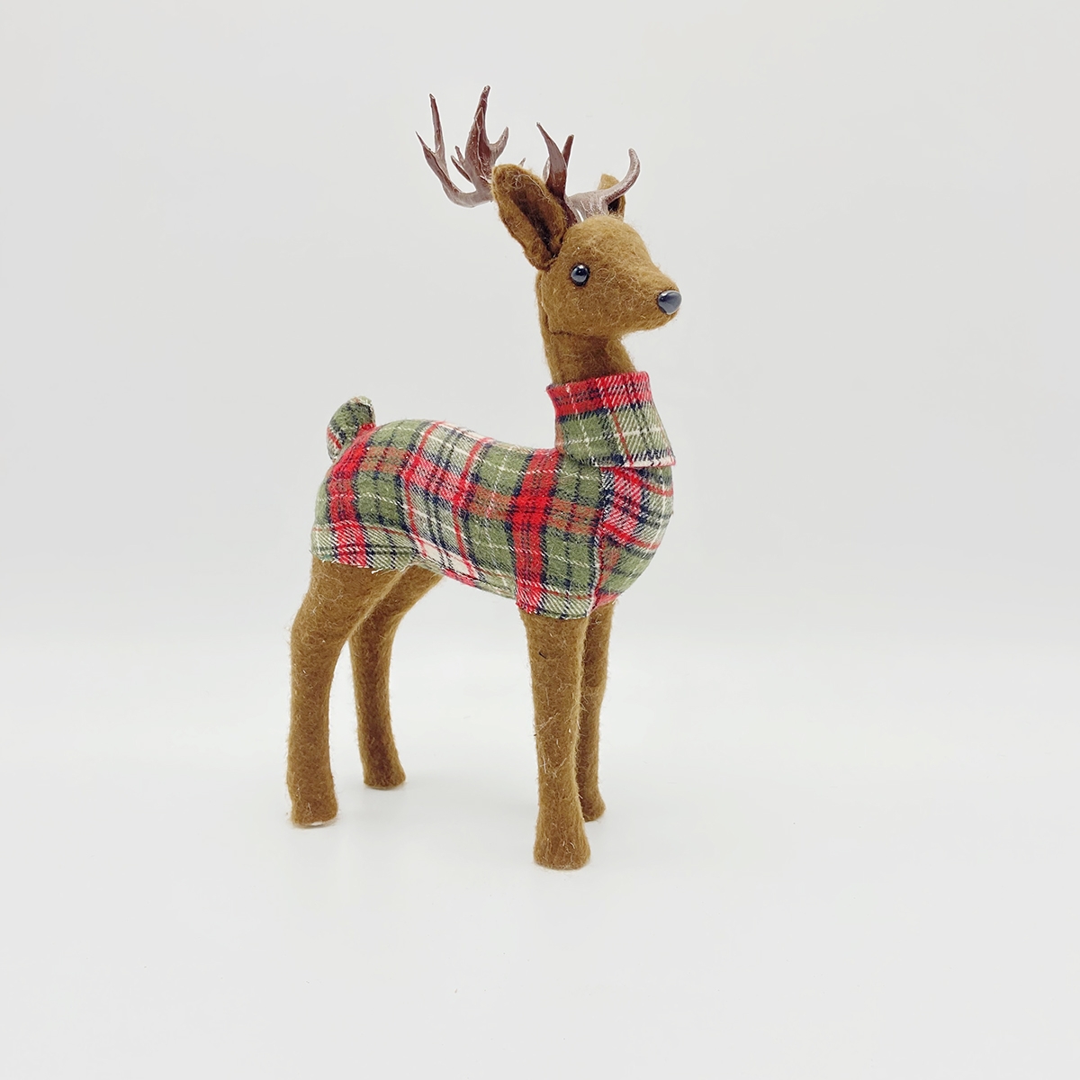 A130  01  11*6*20CM Felted Reindeer Animal Figurines Christmas Decoration-GOON- Christmas Decoration, Halloween Decor, Harvest Decor, Easter Decor, Thanksgiving Day Decor, Party Decor