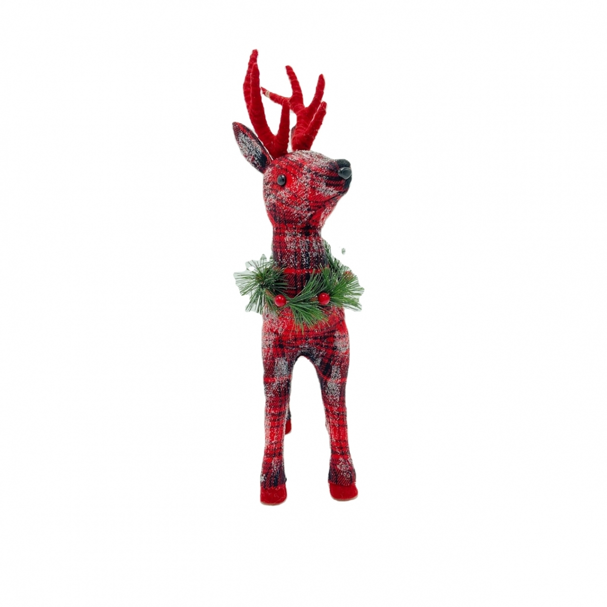 21*8*39CM Artificial Reindeer Animal Figurines Tabletop Decoration-GOON- Christmas Decoration, Halloween Decor, Harvest Decor, Easter Decor, Thanksgiving Day Decor, Party Decor