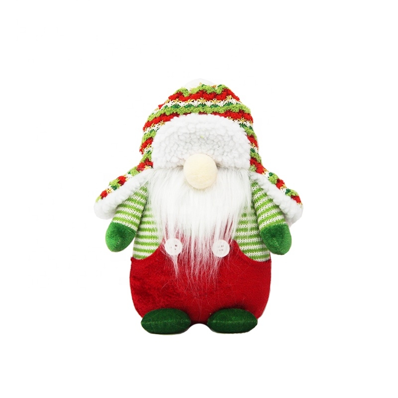 22.8/28Cm*18Cm*11Cm Gnome Fabric Standing Christmas Plush Toy-GOON- Christmas Decoration, Halloween Decor, Harvest Decor, Easter Decor, Thanksgiving Day Decor, Party Decor