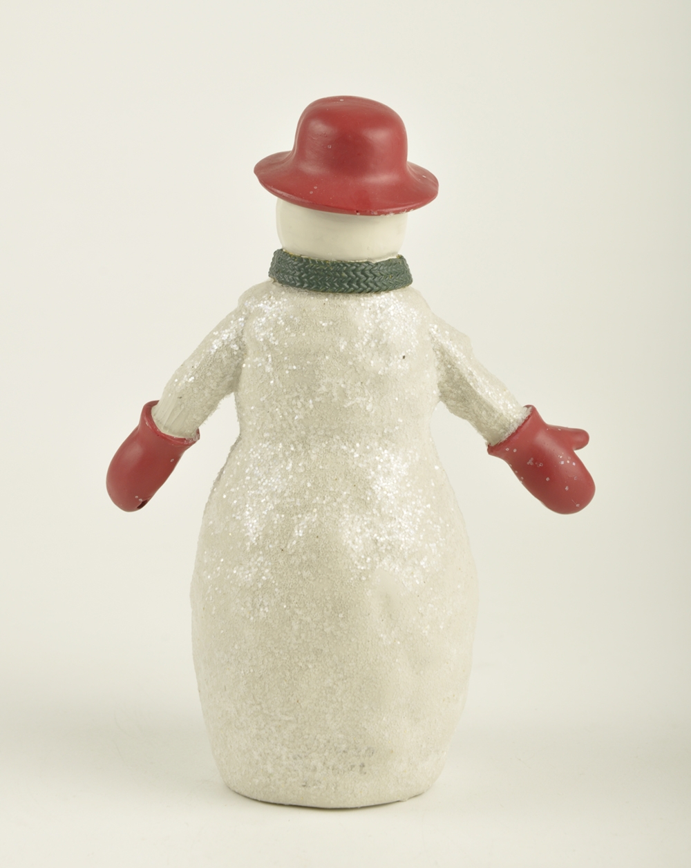 19CM Snowman Mother Figurine Wearing Hat Christmas Snowman Statue-GOON- Home Decoration, Christmas Decoration, Halloween Decor, Harvest Decor, Easter Decor, Thanksgiving Day Decor, Party Decor