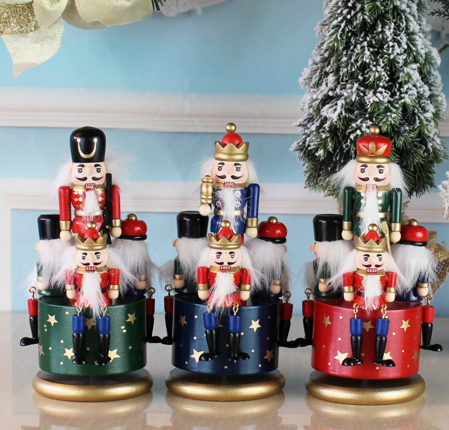 What would be if nutcracker soldier integrated into the music box for Christmas decoration or home decor ?-GOON- Home Decoration, Christmas Decoration, Halloween Decor, Harvest Decor, Easter Decor, Thanksgiving Day Decor, Party Decor